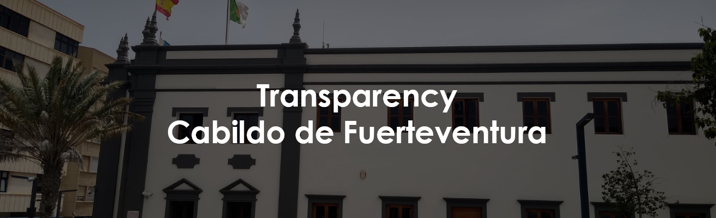 Transparency Portal of the Island Council of Fuerteventura